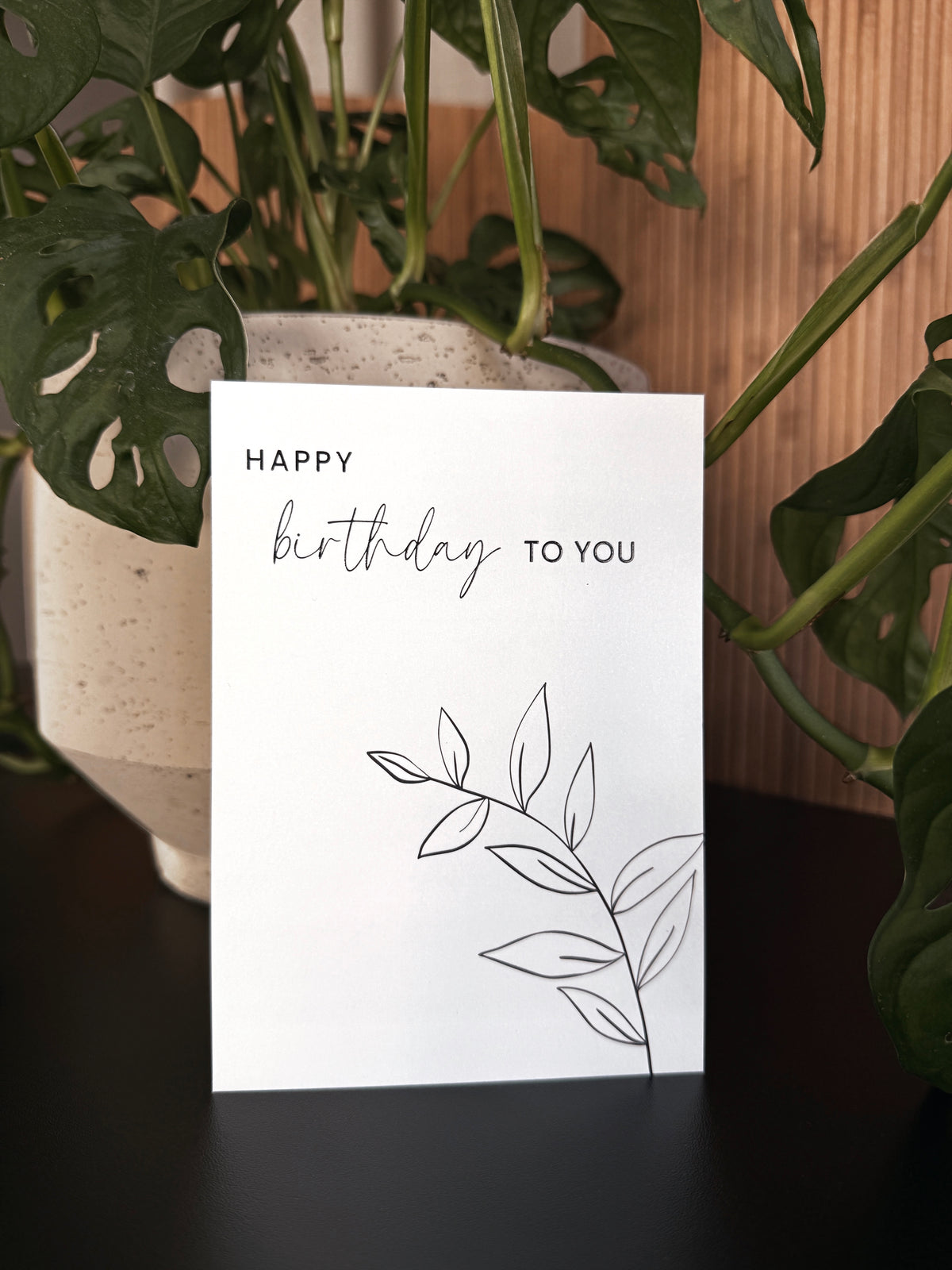 BIRTHDAY Postkarte